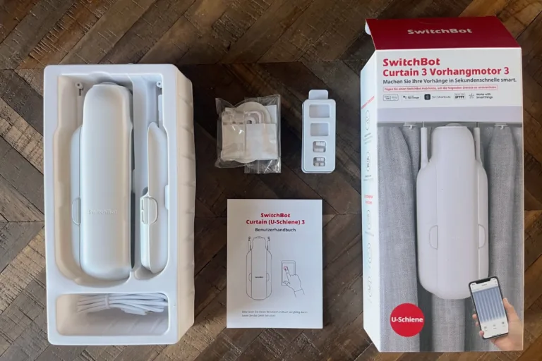 Switchbot Curtain gordijnrobot verpakking