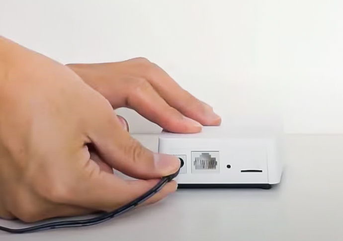 Tapo h200 power aansluiten