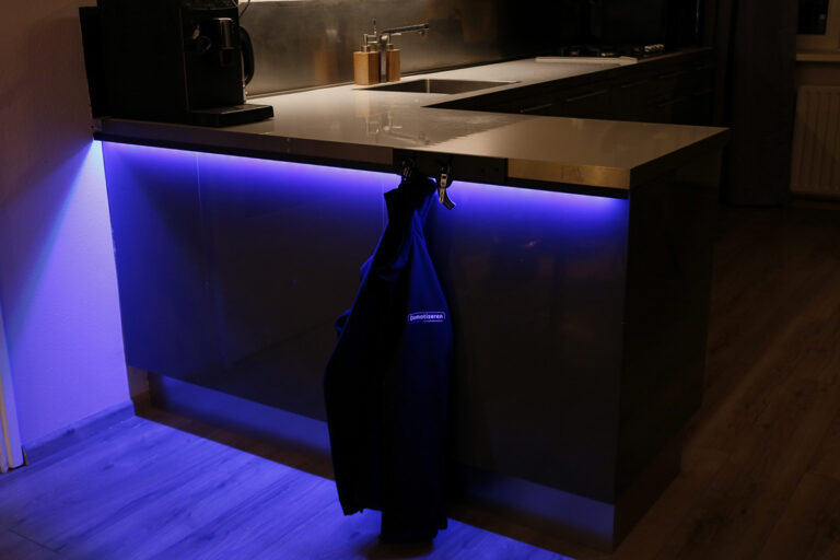 led strip action in keuken
