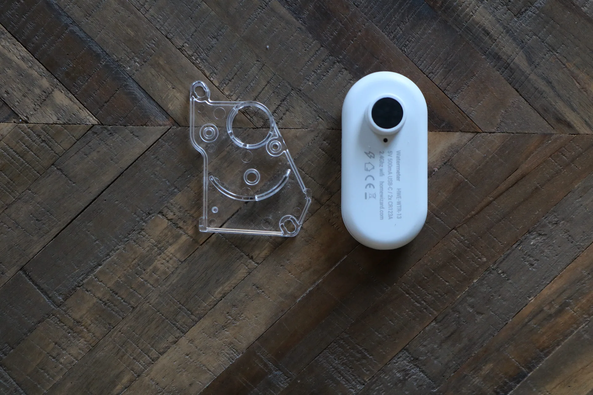 Adapter en watermeter Homewizard