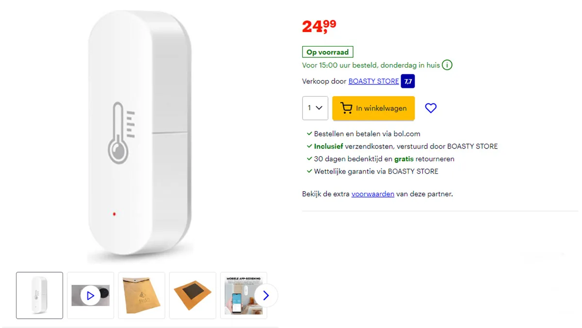 temperatuur sensor bol.com