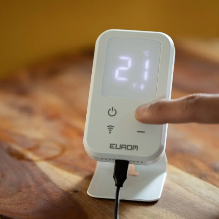 Wifi thermostaat Eurom verlicht scherm