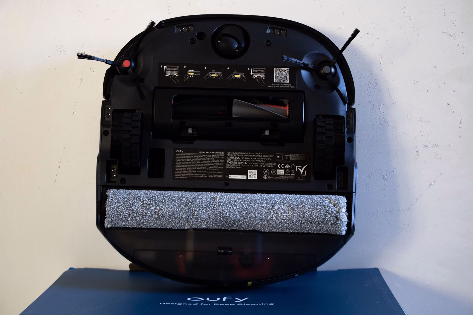 Eufy E25 Robotstofzuiger onderkant